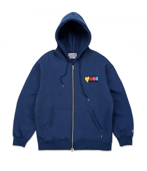YBCC Zip-up Hoodie_navy