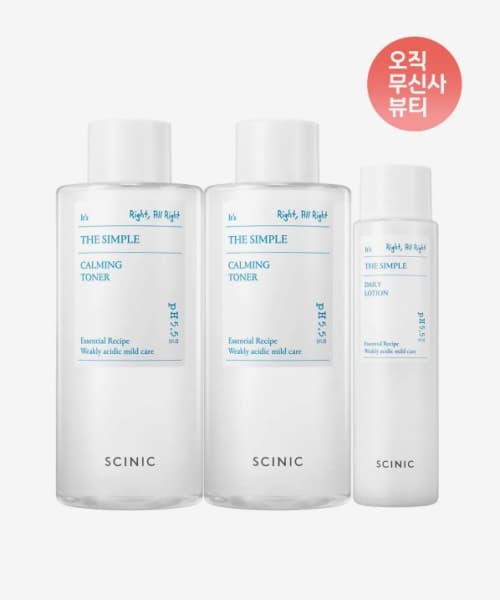 심플 데일리 토너 300ml 2개