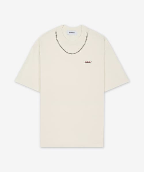 Ball Chain Short-Sleeve T-Shirt White