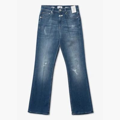 Beylin Denim Pants Mid Blue