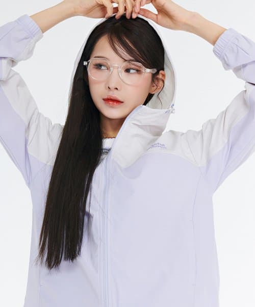 여성 스포티브 후드 집업