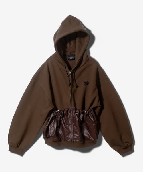 POCKET HOODED ZIPUP