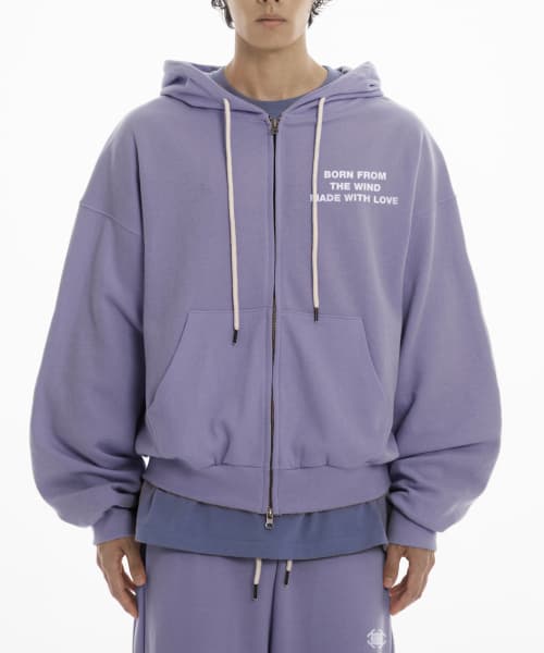 MWL HOODED ZIPUP PURPLE