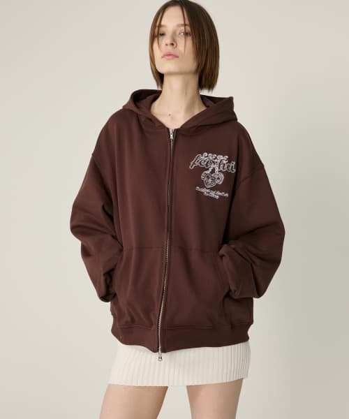 LOVE'S HANDCUFFS HOOD ZIPUP